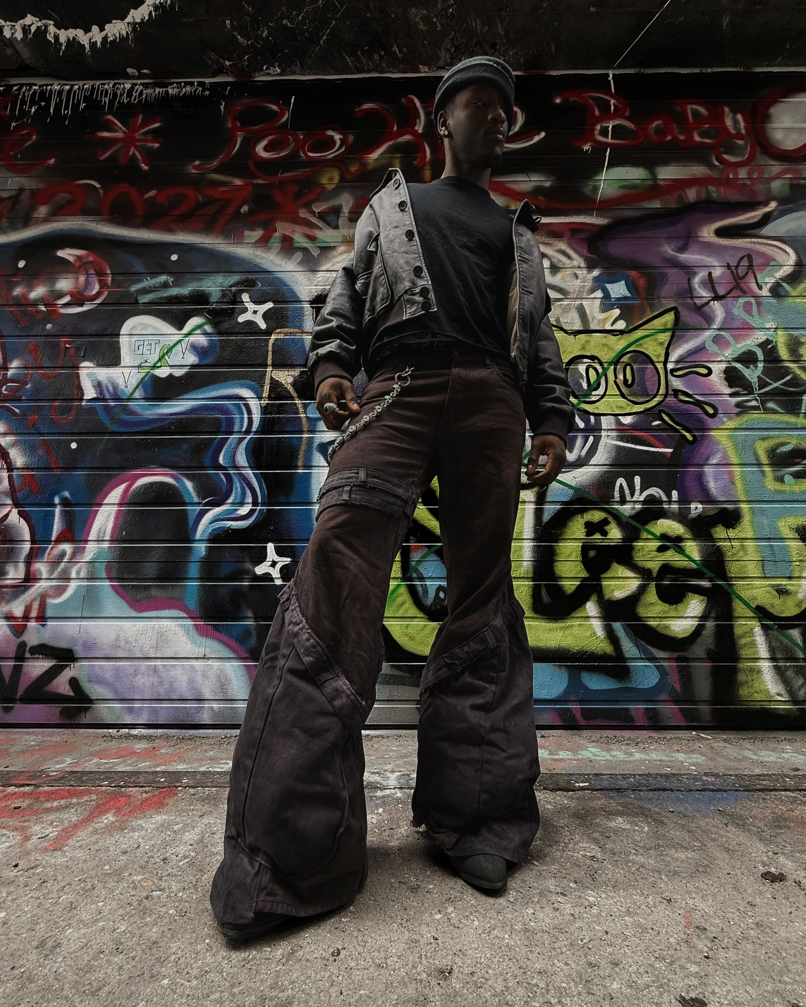 REL1C Padded Flare Pants